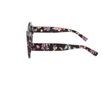 Floral Round Fashion Sunglasses