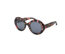 Floral Round Fashion Sunglasses