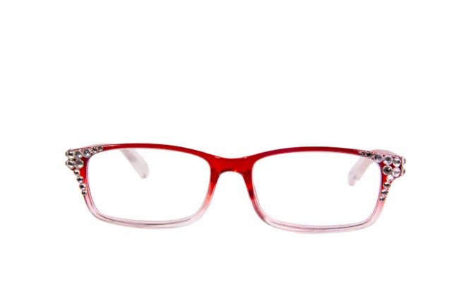 Rectangle Red Spectacles