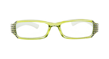 Rectangle Frame Sparkly Green Readers