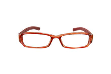 Leather Rectangle spectacles